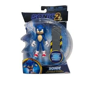 Sonic the hedgehog 2 movie action figure snow rider toy NEW (41269)